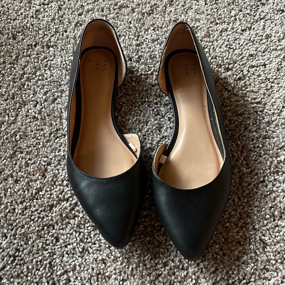 Black flats